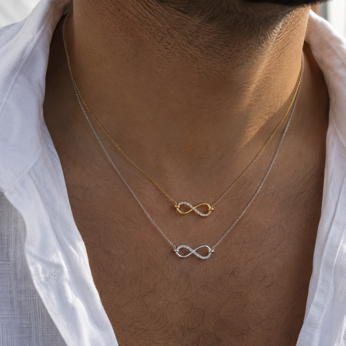 שרשרת אינפיניטי מוסונייט